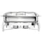 Megachef 9.5 Quart Stainless Steel Rectangle Professional Chafing Dish/Buffet Server Serving Trays MG-430801 - alternate 3