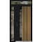 Vdomdoors Aluminum Door Cynex 6113 Natural Oak Entry Steel Metal Modern Painted W36+14xH80+14 Right Inswing CYNEX6113EXD-OAK-W36+14xH80+14-RH-I - alternate 1
