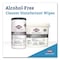 Clorox VersaSure Cleaner Disinfectant Wipes, 1-Ply, 6.75 x 8, Original Scent, White, 85 Towels Wipes 31757EA - alternate 2