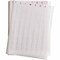 Brady JetTab Self-Laminating Vinyl Lbls 0.75 in H x 0.95 in W White, Clear 42/PK, 42PK JET-28-117-3 - alternate 1