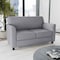 Flash Furniture Loveseat, 29" x 32-1/4", Upholstery Color: Gray BT-827-2-GY-GG - alternate 3
