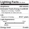 Bulbrite 40W Equivalent Amber Light ST18 Dimmable LED Filament Light Bulb, 2PK 860992 - alternate 2