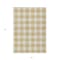 Homeroots 5' X 8' Gold And Beige Plaid Washable Indoor Outdoor Area Rug 595392 - alternate 3