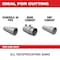 Milwaukee Tool SAWZALL Metal Cutting Bi-Metal Reciprocating Blade Set (16-Piece), PK16 49-22-1216 - alternate 2