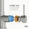 Vigo Gramercy Single-Handle Pull-Down Sprayer Kitchen Faucet with Touchless Sensor in Stainless Steel VG02008STS - alternate 3