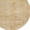 Homeroots 8' Linen And Wheat Round Aztec Washable Indoor Outdoor Area Rug 615550 - alternate 2