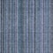 Homeroots 8' X 10' Blue Gray And Sky Blue Striped Washable Indoor Outdoor Area Rug 616367 - alternate 2