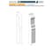 Reso Radiata pine, White, 96 in L, 0.68 in H, 6.25 in W, Primed RMB-625-96-3 - alternate 2