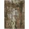 Homeroots 5' X 8' Brown Black And Beige Abstract Washable Indoor Outdoor Area Rug 603156 - alternate 2