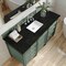 James Martin Vanities Brittany 60" Single Vanity, Smokey Celadon, w/ 3 CM Phantome Eclos Top 650-V60S-SC-3PHT - alternate 2