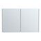Homeroots 32" White Wood Floating Bathroom Vanity 571357 - alternate 2