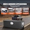 Vevor 30"x13"x9.6" Heavy Duty Aluminum Bar Tread Tool Box for Pick Up Truck Bed JL-TB19-1 - alternate 3