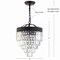 Jonathan Y Wyatt 12" 2-Light Crystal LED Chandelier, Bronze/ Clear JYL9006B - alternate 3