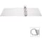 Business Source Ring Binder, White, Clear Sleeve BSN28443 - alternate 2