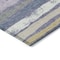 Homeroots 10' X 14' Purple Ivory And Beige Striped Washable Indoor Outdoor Area Rug 598925 - alternate 3