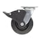 Vestil Phenolic Swivel With Total Brake Caster 6 In. Diameter x 2 In. Width 1200 Lb. Capacity Black CST-VE-6X2PH-SWTB - alternate 3