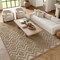 Homeroots 9' X 12' Beige Indoor Outdoor Area Rug 522109 - alternate 2