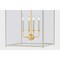 Hudson Valley Lighting Houghton 19 in. Lantern in Aged Brass/Off-White by Mark D. Sikes MDS2401-AGB/OW - alternate 2