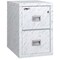 Fireking 2 Drawer, 1 Hr Fire & impact rated, 22" depth, Ltr/Lgl Calcutta Marble 2R1822-CMA - alternate 1