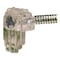 Anchor Wire MIRROR HOLDER KIT 4 CLIPS AND SCREWS Clear, 4PK 122313 - alternate 1