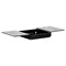 Mail Boss Universal Mailbox Adapter Plate, Black, 4x4, Galvanized Steel 805961 - alternate 1