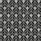 Homeroots 3' X 5' Black And Ivory Geometric Washable Indoor Outdoor Area Rug 596003 - alternate 2