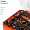 Klein Tools KNECT Essential Pass Through Impact Socket Set, SAE, Metric, 28-Piece 65400KNECT - alternate 2
