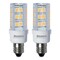 Bulbrite 35-Watt Equivalent T4 Dimmable Mini-Candelabra LED Light Bulb Soft White, 2PK 861516 - alternate 1