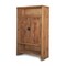 Homeroots 18in Brown Solid Wood Curio Cabinet With Two Doors 727720 - alternate 1