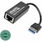 Plugable Technologies PLUGABLE USB TO ETHERNET ADAPTER, USB 3.0 TO GIGABIT ETHERNET, SUPPORTS WINDOWS USB3-E1000 - alternate 1