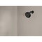 Moen Hydro Energetix 8-Spray Pattern 4.75'' Wall Mount Fixed Shower Head Matte Black 200W0BL - alternate 2