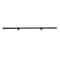 Exposed Rack 51 Length Solid Textured Black Single Mid Bar 8-00-9602-BK - alternate 2