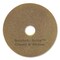 Scotch-Brite Clean and Shine Pad, 20" Diameter, Yellow/Gold, PK5 09541 - alternate 2