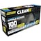 Ironclad Performance Wear Disposable Gloves, 5 mil Palm, M, 100 PK, Black M02042 - alternate 2