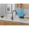 Delta Essa: Touch2O Technology Kitchen Faucet with Touchless Technology 9113TL-RB-DST - alternate 3