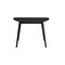 Homeroots 43" Black Wood Dining Table 630377 - alternate 1