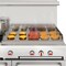 Koolmore 60 In. Commercial Range with 36 In. Griddle, 4 Burners and 2 Standard Ovens KM-CRG364-NG - alternate 2