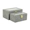 Homeroots Canter Isle Gray Linen Box Set 489365 - alternate 5
