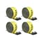 Vevor Truck Straps Winch Straps 4"x30' with Flat Hook for Towing 10 Pack Yellow, 10PK PG-08240003 - alternate 1