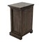 Homeroots Black Wash Three Drawer Nightstand 397617 - alternate 2