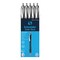 Schneider Pen Slider Rave XB Retractable Ballpoint Pens, White-Black Barrel with Blue Ink, 5PK 132549 - alternate 1