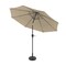 Pure Garden 9-Foot Outdoor Umbrella with Base, Dusty Green 50-LG1042 - alternate 3