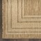 Homeroots 6' Natural Geometric Indoor Outdoor Runner Rug 572589 - alternate 3