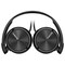 Sony Noise Canceling Headphones, 4 ft Cord, Black MDRZX110NC - alternate 2