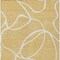 Homeroots 3' X 5' Gold And Ivory Abstract Washable Indoor Outdoor Area Rug 597475 - alternate 3