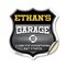 Signmission Ethan's Garage I Can Fix Everything But Stupid, 12 Inch X 12 Inch, Vinyl Decal SHI-D-12-490-ETHAN - alternate 1