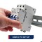 Automation Systems Interconnect 1 Amp, 3 Pole, 480Vac, Trip Curve: C, DIN Rail Mount-Miniature Circuit Breaker, 52mm Width, UL1077 NDB2-63C1-3 - alternate 2