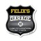 Signmission Felix's Garage I Can Fix Everything But Stupid, 18 Inch X 18 Inch, Plastic Sign SHI-P-18-490-FELIX - alternate 1
