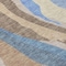 Homeroots 10' X 14' Taupe Tan And Blue Abstract Washable Indoor Outdoor Area Rug 601019 - alternate 2