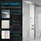 Anzzi Collines Series 55 in. 2-Jetted Shower Tower with Heavy Rain Shower and Body Jet SP-AZ079BN - alternate 1